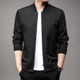 thumbnail image 1 of Men's Business Casual Jacket Spring Jacket Solid Color, 1 of 5