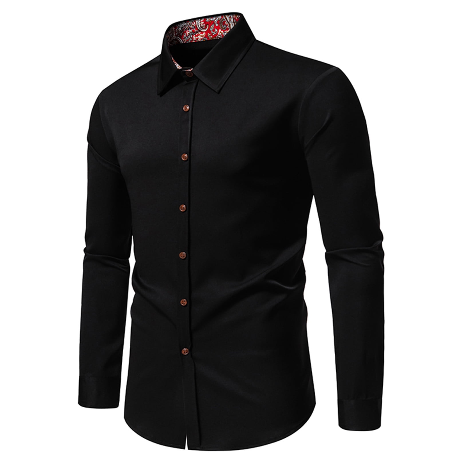 Men's Business Casual Shirts Long Sleeve,Dress Shirts for Men Designer ...