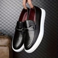 thumbnail image 1 of Men's Business Casual Slip-On Shoes with Smooth Finish, Soft Insole, Perfect as a Gift, 1 of 9