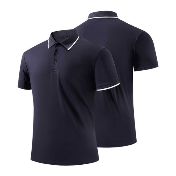 Men's Business Fashion Casual Short Sleeve Shirt with Standing Collar and Colour Block Design, Polyester, Soft, Comfortable, Wicking, for Spring Autumn, Sizes M XXXXXL
