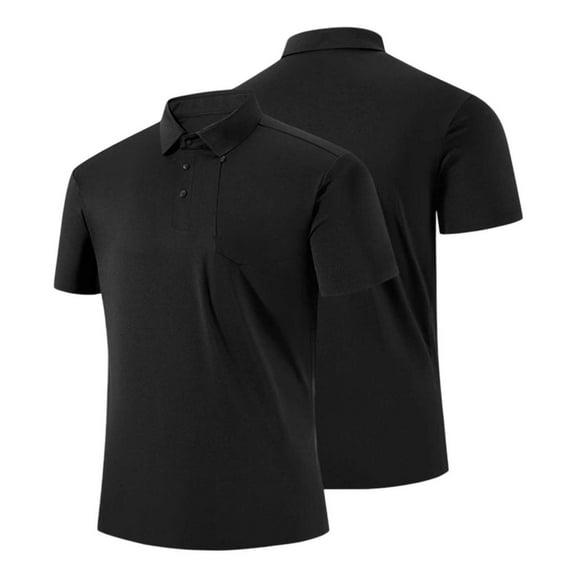 Men's Business Fashion Leisure Short Sleeved Shirts, Quick Drying, Stand Up Collar, 55% [Missing Material] 45% Polyester, Hand Wash, for All Seasons, Sizes M XXXXXL