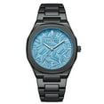 thumbnail image 1 of Men's Business Fashion White/Blue/Black Dial Quartz Watches, Luxury Mens Black Wrist Watch, 1 of 6