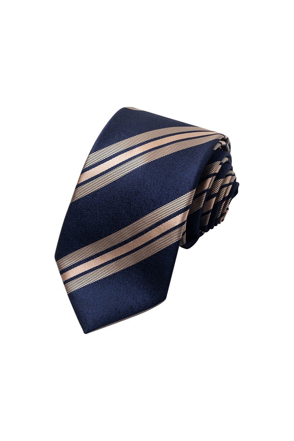 Men's Business Tie Black with Gold Square Pattern Formal Necktie for Office Wedding Interview Suit Event