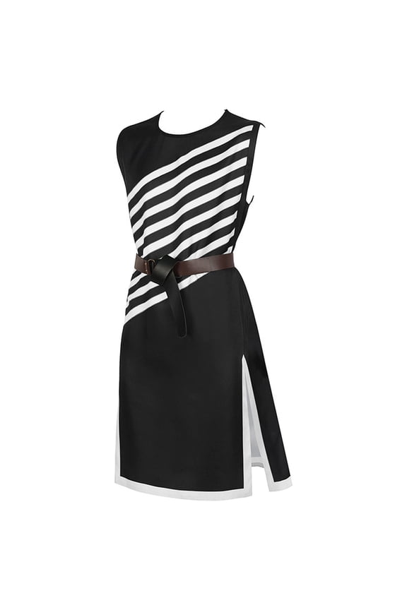 Mens Halloween Medieval Costume Mens Medieval Templar Robe Renaissance Pirate Shirt Retro Cloak Cape Cosplay Halloween Robe Teutonic Top Monk Renaissance Priest Robe CosplayCostume