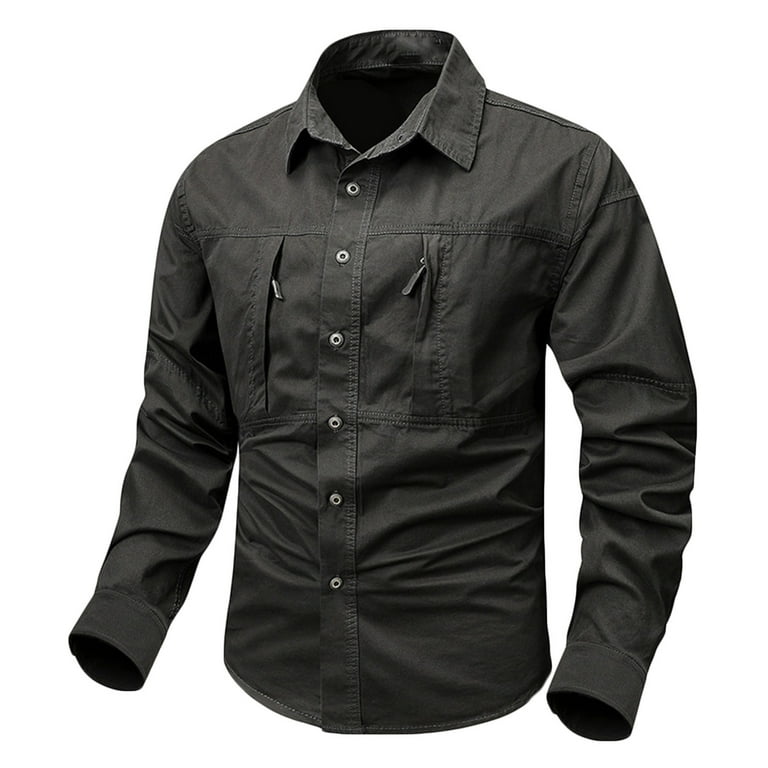 Mens cargo shirts discount