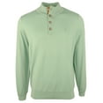 thumbnail image 1 of Men's Buttoned Mock Sweatshirt GN XX-Large, 1 of 4