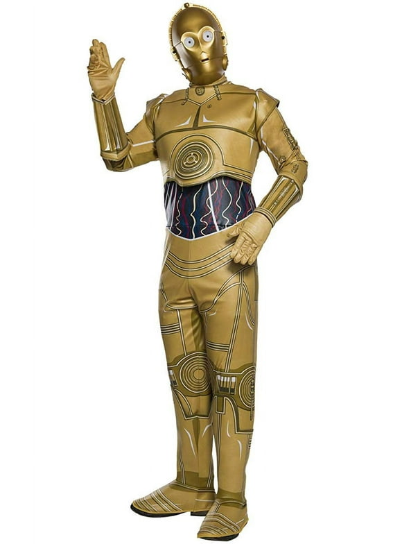 Men's C-3PO Costume - Star Wars Classic