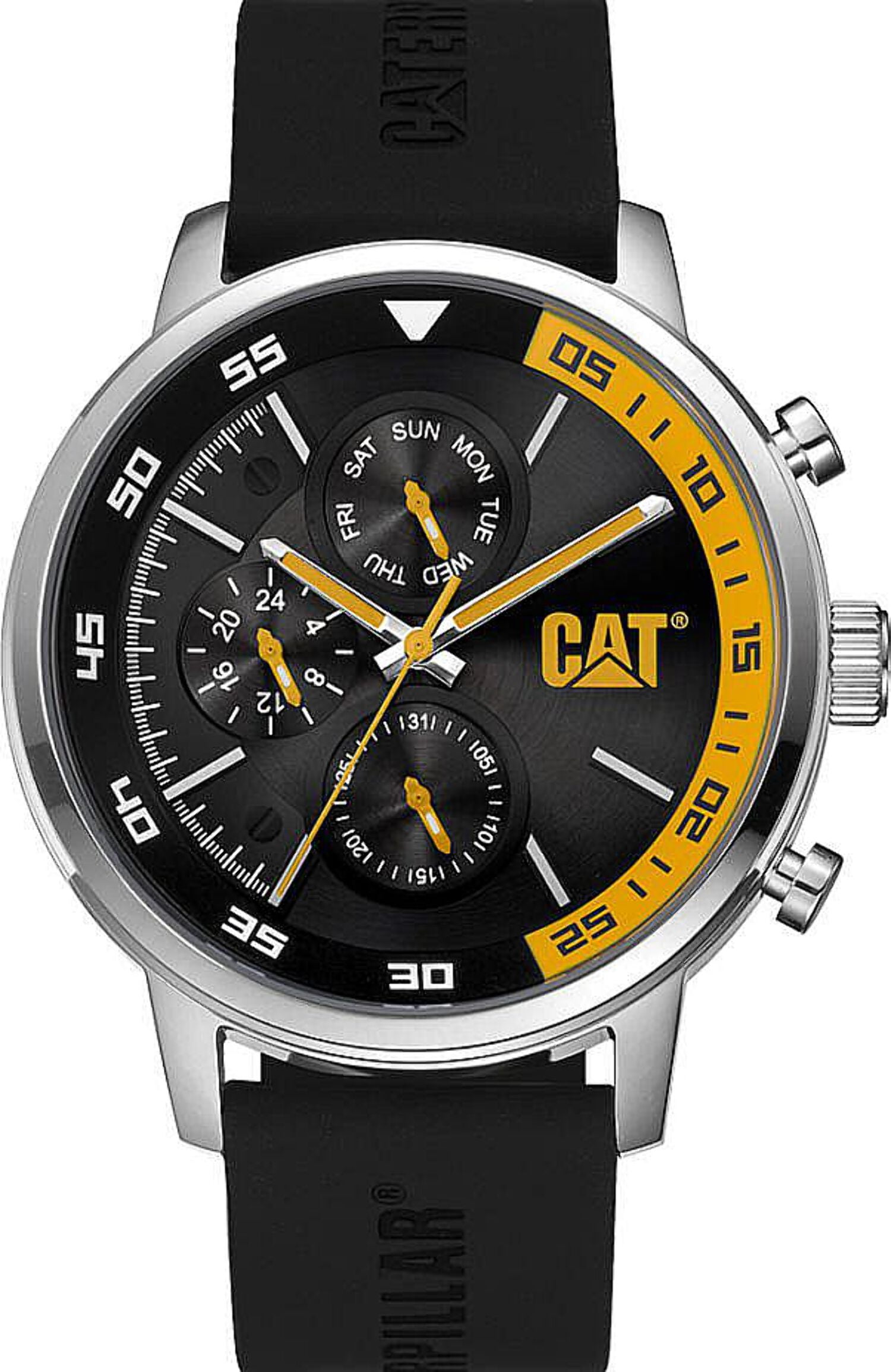 UNKNOWN CC Men's CAT Caterpillar Sail Multifunction Steel Watch AK14921127