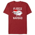 thumbnail image 1 of Men's CHIN UP Christmas Fleece Navidad  Graphic Tee Cardinal Medium, 1 of 5