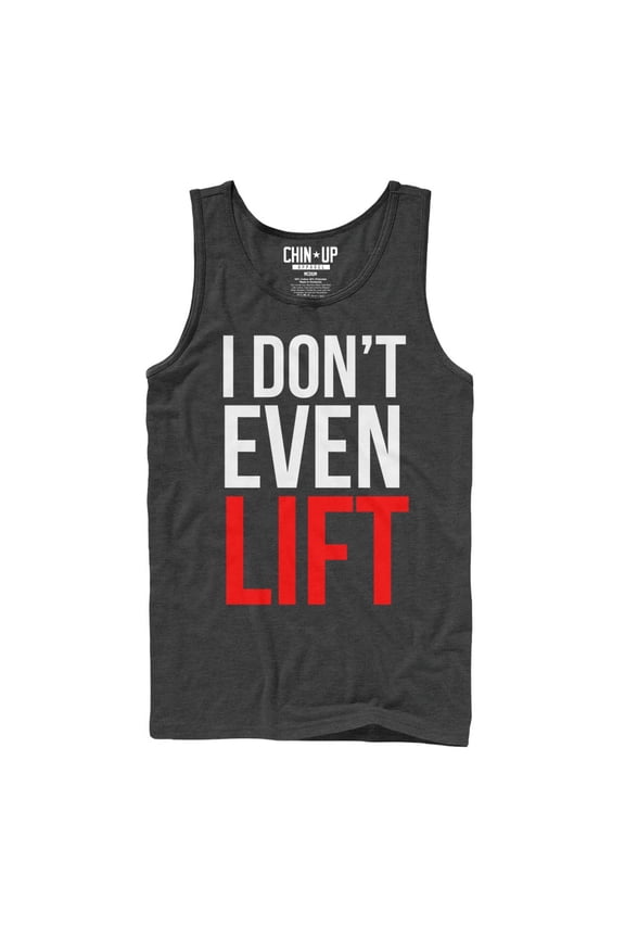 Men's CHIN UP Do You Lift Tank Top Black 2X Large