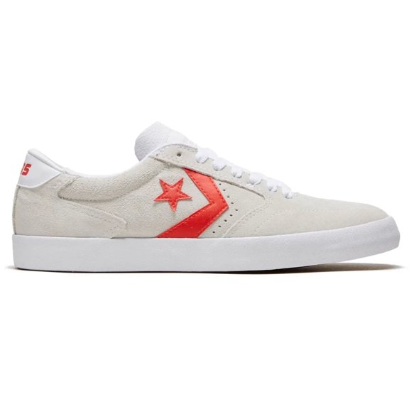 Men's CONVERSE CONS CHECKPOINT PRO OX (WHITE/HABANERO RED/WHITE)