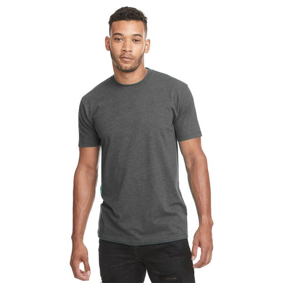 Next Level - Unisex CVC T-Shirt - 6210 - Heather Heavy Metal - Size: XL