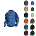 thumbnail image 1 of Men's Cable Knit Pullover Sweater Casual Long Sleeve Stand Collar Button Knitted Sweaters, 1 of 4