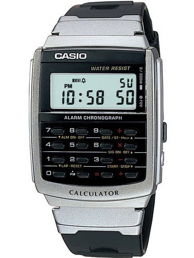 Men's Calculator Watch, Black Strap - image 1 of 2