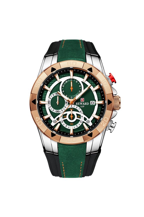 Men's, Calendar Tape Quartz, Six-Pin Watch, Business Men's Watch