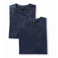 thumbnail image 1 of Men's Calida 14341 Natural Benefit Crew Neck T-Shirts - 2 Pack (Indigo Mood L), 1 of 1