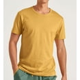 thumbnail image 1 of Men's Calida 14567 100% Nature Crew Neck T-Shirt (Sauterne Yellow XL), 1 of 1