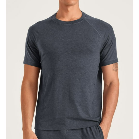 Men's Calida 14588 DSW Warming Crew Neck T-Shirt (Antrazith 2XL)