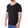 thumbnail image 1 of Men's Calida 14886 Pure & Style Quick Dry Pima Cotton Crew T-Shirt (Black XL), 1 of 1