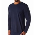 thumbnail image 1 of Men's Calida 15081 Remix Basic Long Sleeve T-Shirt (Dark Sapphire L), 1 of 1