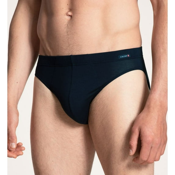 Men's Calida 21660 Evolution Slip Brief (Dark Sapphire S)