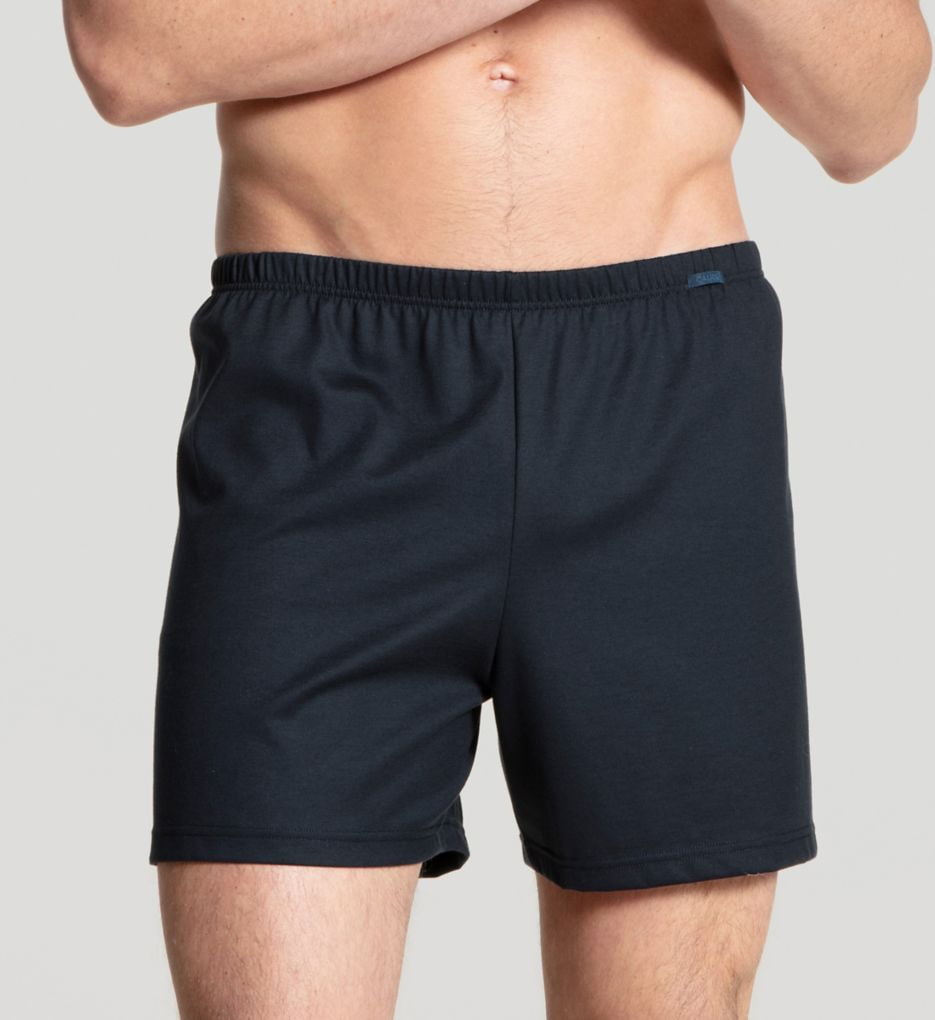 CALIDA Prints boxershorts, blauw, 50 heren, Blauw, 50
