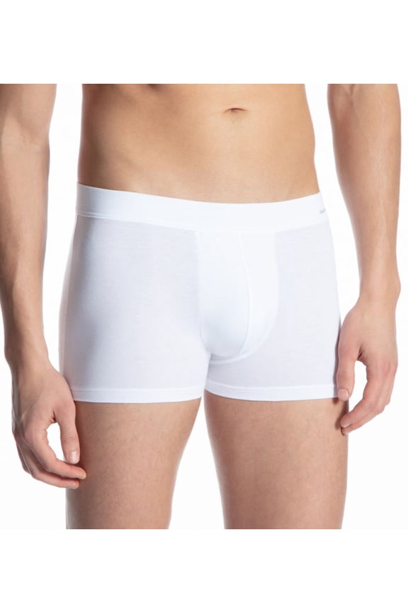Men's Calida 25590 Cotton Code Boxer Brief (White XL)