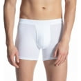 thumbnail image 1 of Men's Calida 25890 Cotton Code Long Boxer Brief (White S), 1 of 1