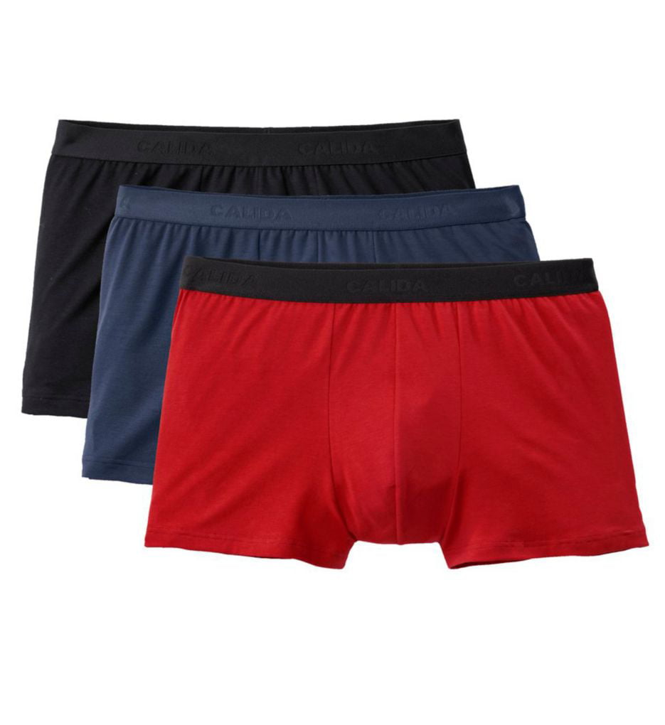 Men's Cotton Stretch Classic Boxer Trunk Underwear - 2 Packs 
