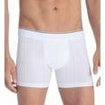thumbnail image 1 of Men's Calida 26986 Pure & Style Quick Dry Pima Cotton Boxer Brief (White M), 1 of 1