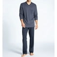 thumbnail image 1 of Men's Calida 41667 Relax Streamline Pajama Pant Set (Dark Sapphire XL), 1 of 1