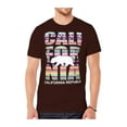 thumbnail image 1 of Men's California Republic Tribal Short-Sleeve T-Shirt - Brown - Small, 1 of 1