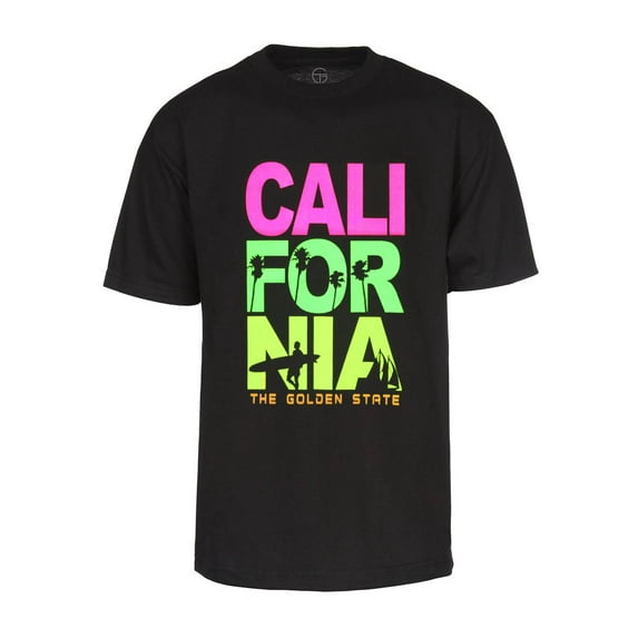 Men's California The Golden State Men's T-Shirt - Black Medium