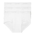 thumbnail image 1 of Men's Calvin Klein 3-Pack Cotton Classic Briefs Color: White Size: L, 1 of 4