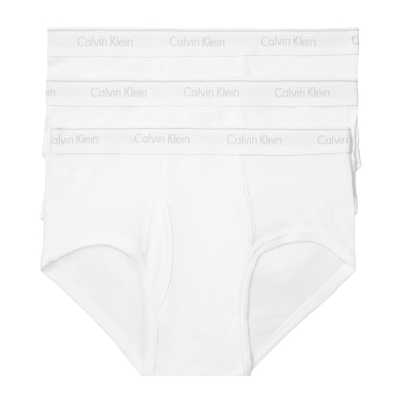 Men's Calvin Klein 3-Pack Cotton Classic Briefs Color: White Size: L