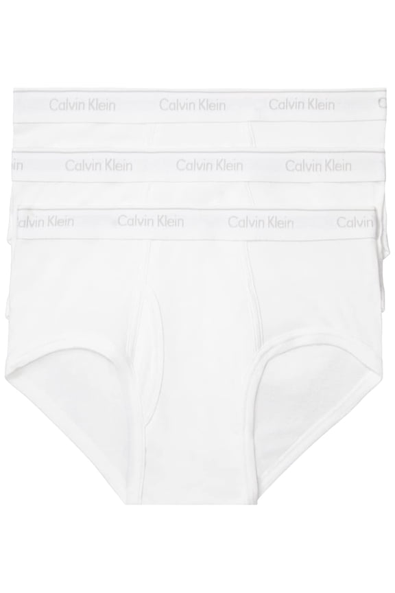 Men's Calvin Klein 3-Pack Cotton Classic Briefs Color: White Size: XL