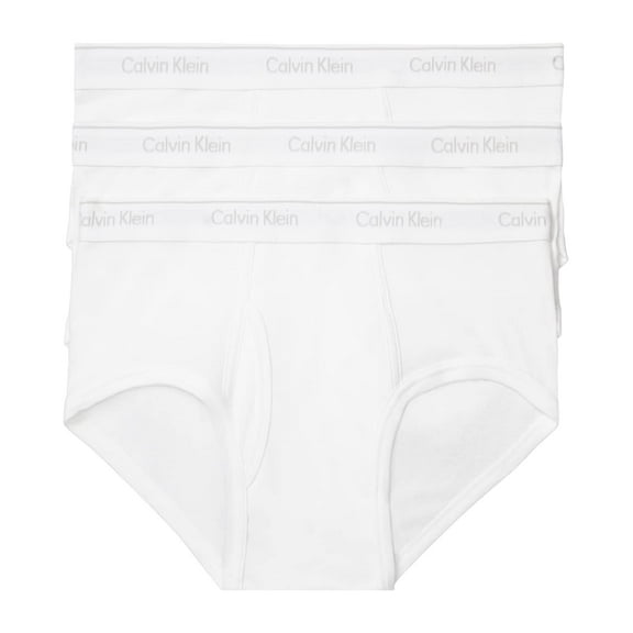 Men's Calvin Klein 3-Pack Cotton Classic Briefs Color: White Size: XXL