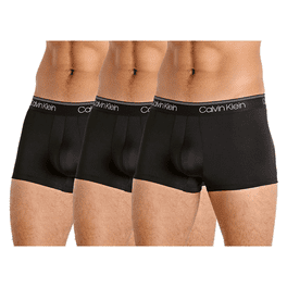 Men's Calvin Klein 3-Pack Microfiber Stretch Low-Rise Trunks