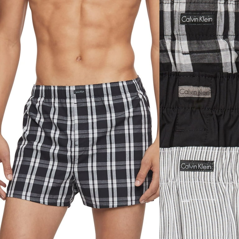 Calvin klein patterned boxers deals