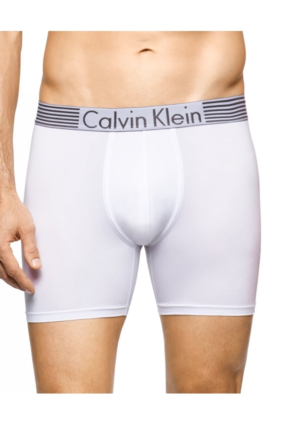 Men's Calvin Klein Iron Strength Micro Boxer Brief - White - M