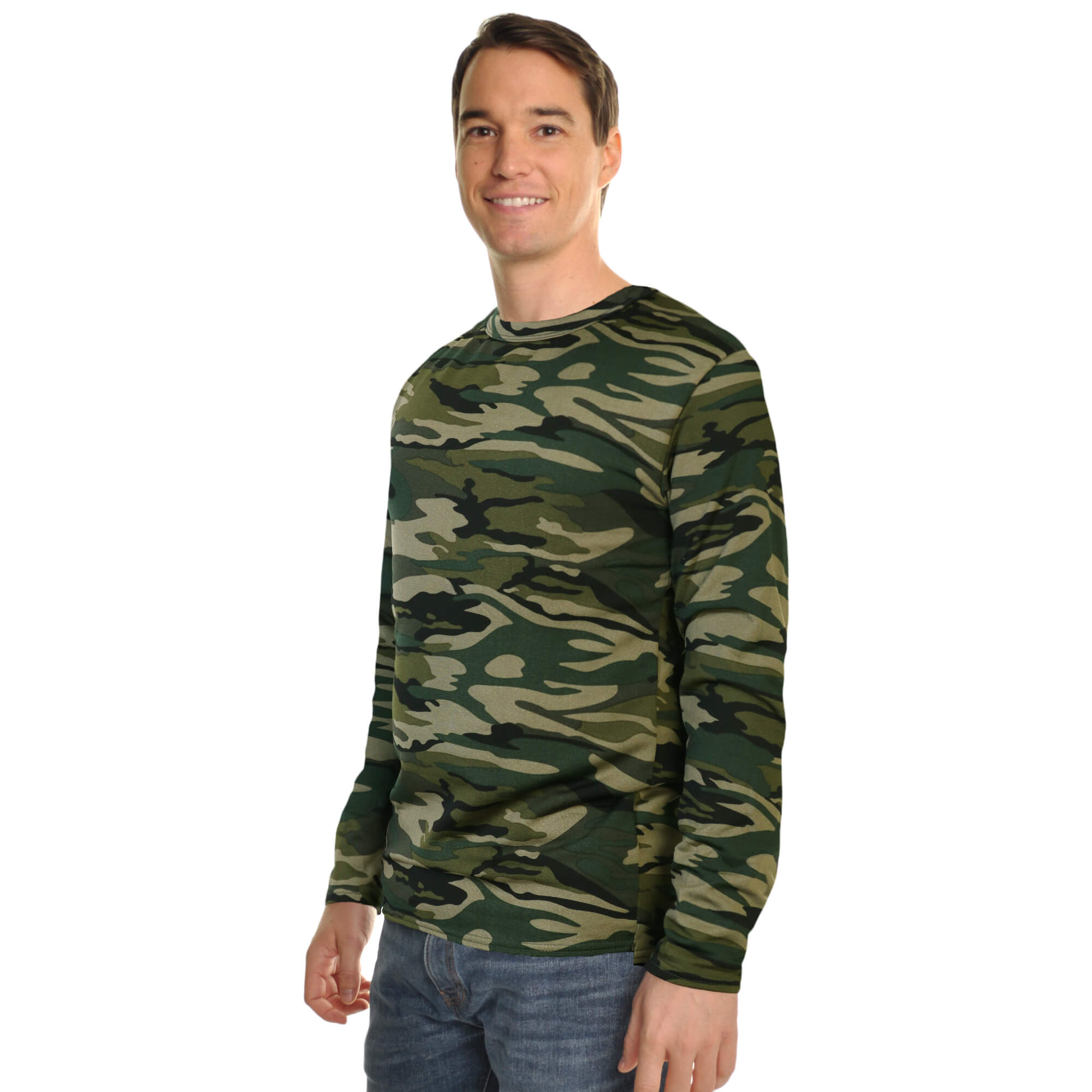 brushed thermal top