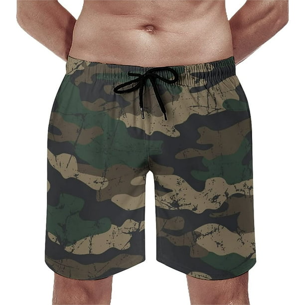 Men's camo swim trunks online