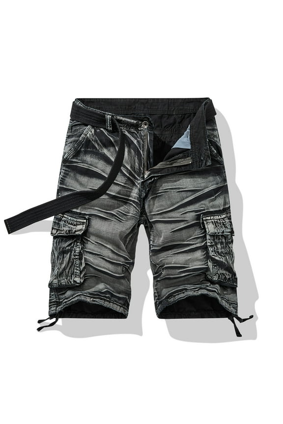 Men's Camo Cargo Shorts Relaxed Fit Multi-Pocket Outdoor Sports Shorts Daily Casual Work Shorts