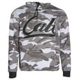 thumbnail image 1 of Men's Camo Embroidered Hoodie Casual Fit Sweater Cali Grey 3XL, 1 of 3