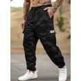 thumbnail image 1 of Men's Camo Jogger Pants Military Army Combat Cargo Pants Leg-Bound Tapered Casual Camouflage Tactical Pants Multi-Pocket, 1 of 7