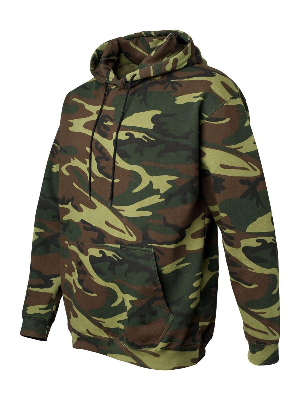 Men's Camo Pullover Fleece Hoodie