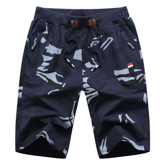 Men's Camo Shorts Quick-Dry Shorts for Casual Beach and Outdoor Activities