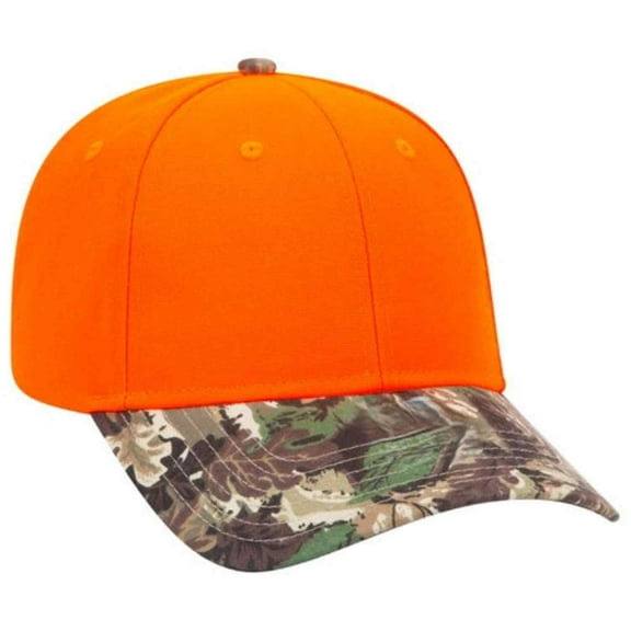 COUVER Camouflage 6 Panel Adjustable Low Profile Polyester Cotton Casual Baseball Cap, Multicolor, One Size, 1 Count