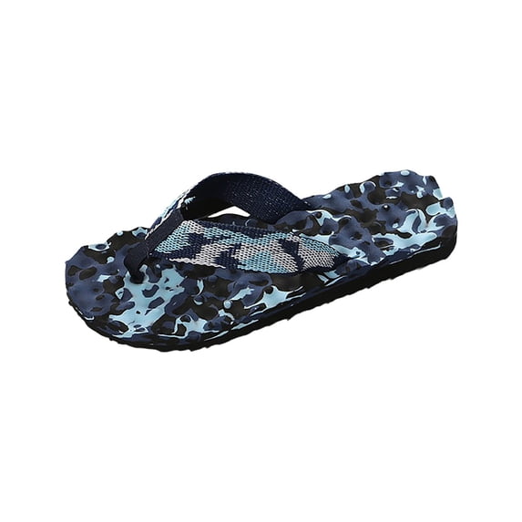 Men's Camouflage Flip Flops Non Slip Quick Dry Summer Beach Slippers Lightweight Comfortable Thong Sandals For Men Footwear Summer Beach Walking Thong Cushion Sandals Slip On Indoor Outdoor