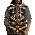 thumbnail image 1 of Men's Camouflage Hoodie Shirt Button Up Lightweight Pullover Long Sleeve Blouse Athletic Fishing Outdoor, 1 of 4